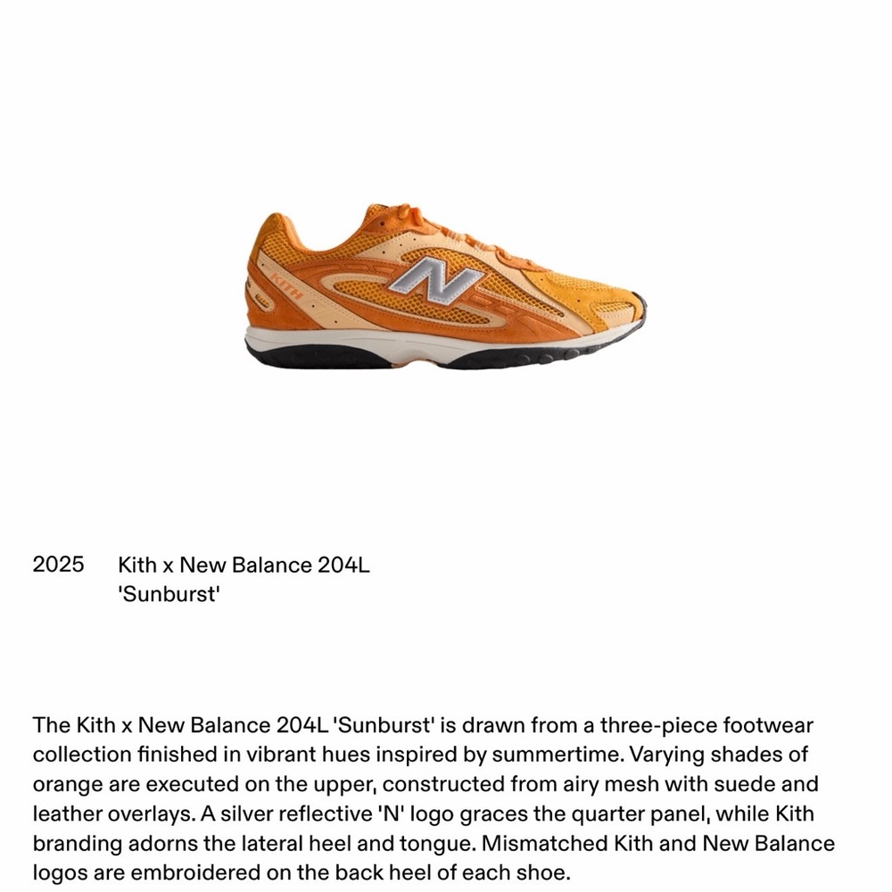 New Balance 204L Kith x New Balance Sneakers